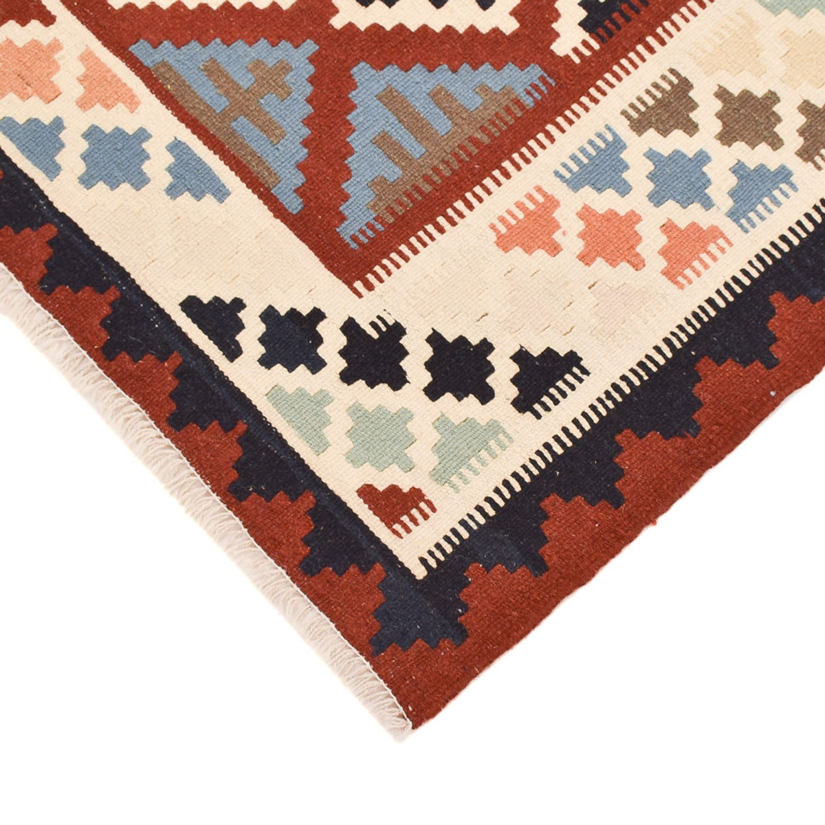 Dywan Kelim - Orientalny - 143 x 100 cm - wielokolorowy