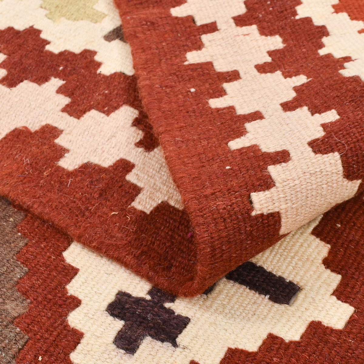 Dywan Kelim - Orientalny - 150 x 98 cm - wielokolorowy