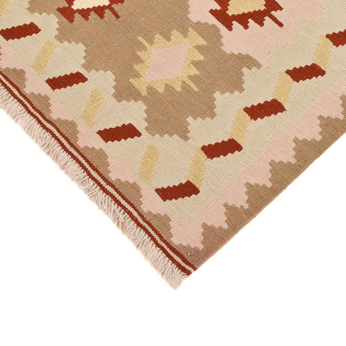 Dywan Kelim - Orientalny - 155 x 103 cm - wielokolorowy