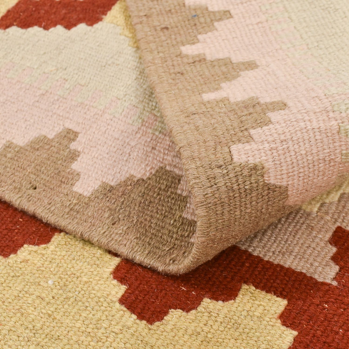 Dywan Kelim - Orientalny - 155 x 103 cm - wielokolorowy