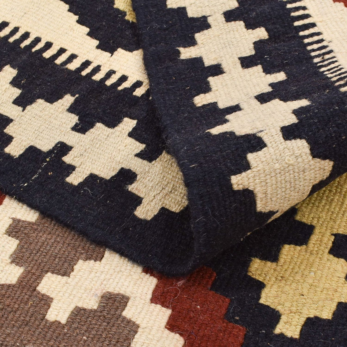 Dywan Kelim - Orientalny - 145 x 98 cm - wielokolorowy