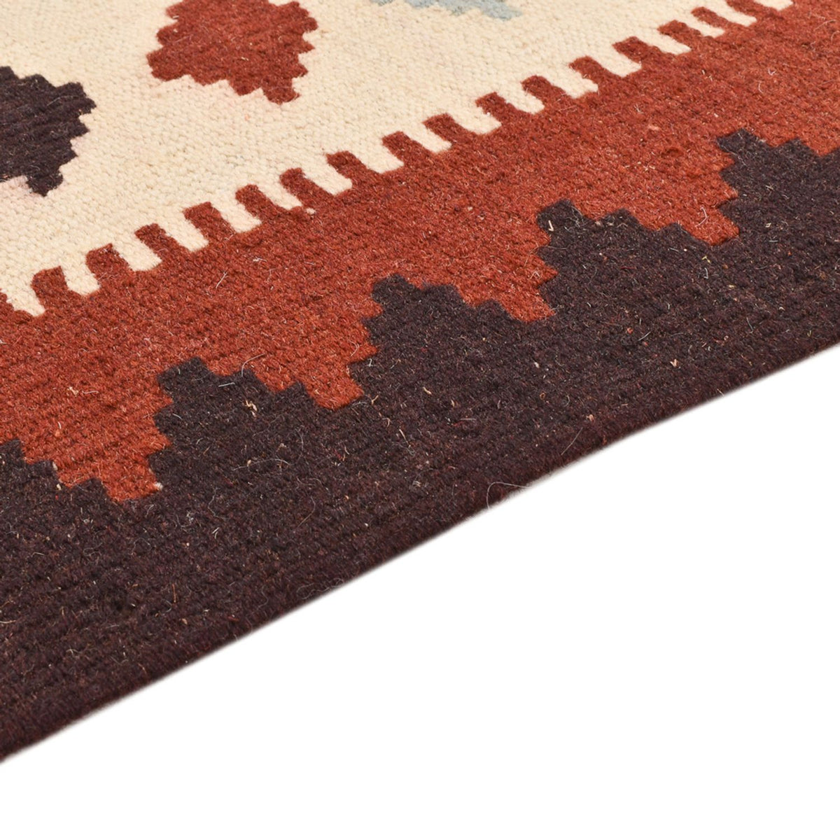 Dywan Kelim - Orientalny - 137 x 103 cm - wielokolorowy