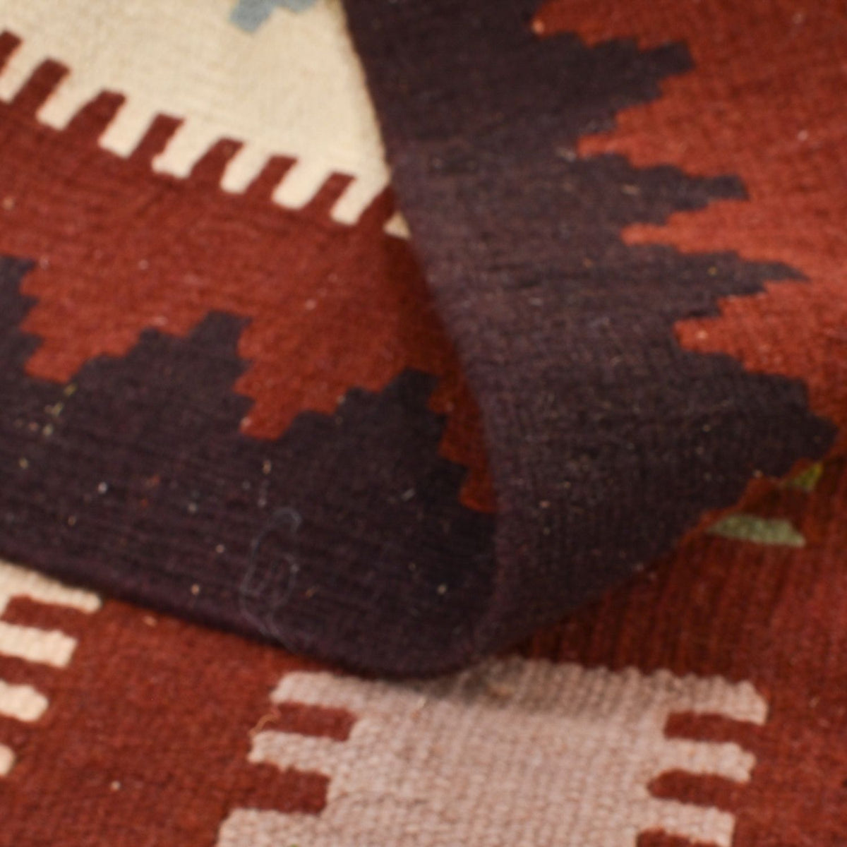 Dywan Kelim - Orientalny - 137 x 103 cm - wielokolorowy