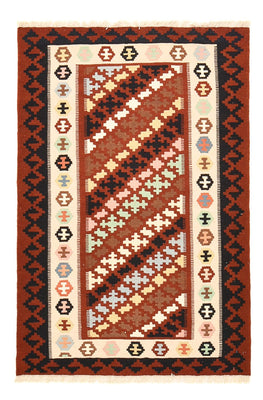 Dywan Kelim - Orientalny - 150 x 100 cm - wielokolorowy