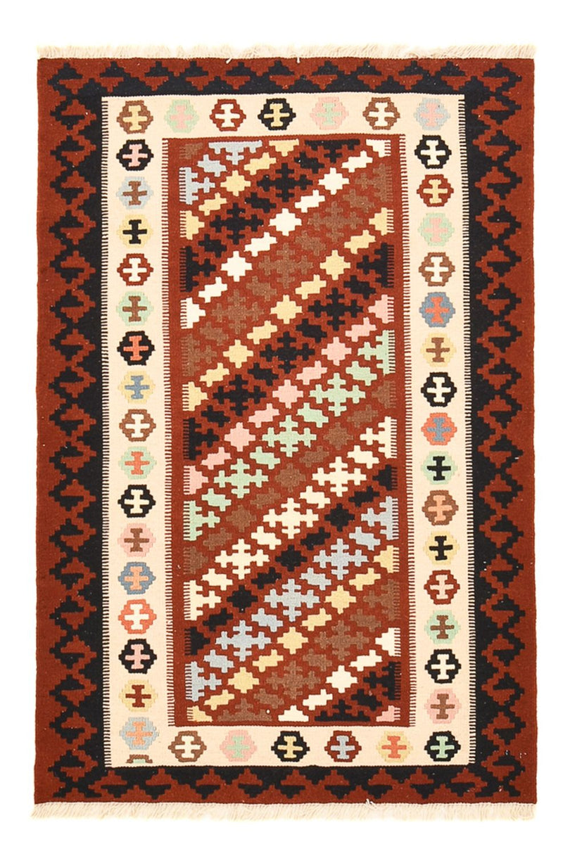 Dywan Kelim - Orientalny - 150 x 100 cm - wielokolorowy