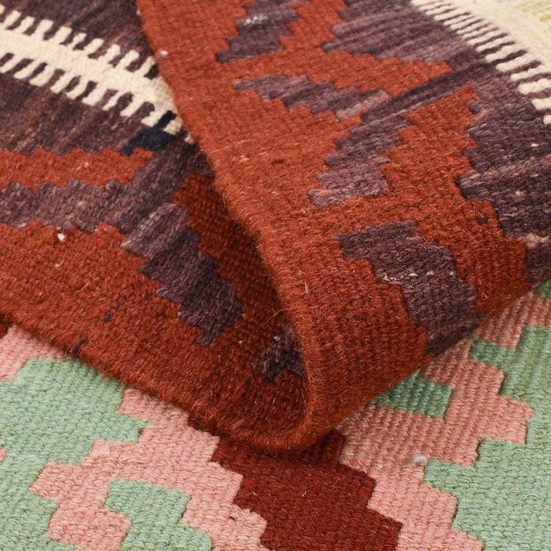 Dywan Kelim - Orientalny - 145 x 102 cm - wielokolorowy