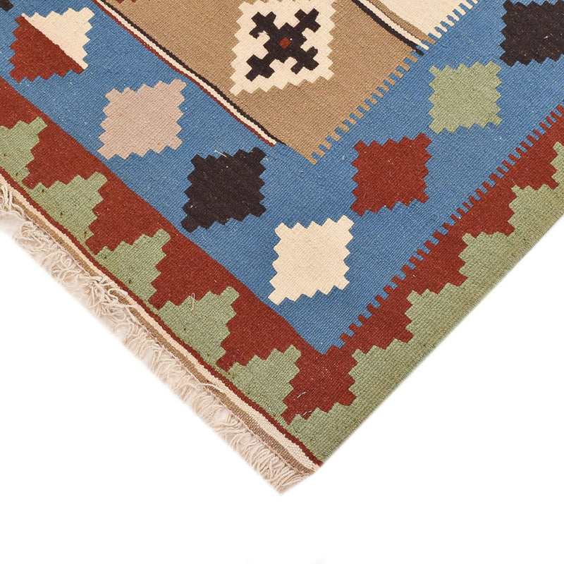 Dywan Kelim - Orientalny - 140 x 103 cm - wielokolorowy