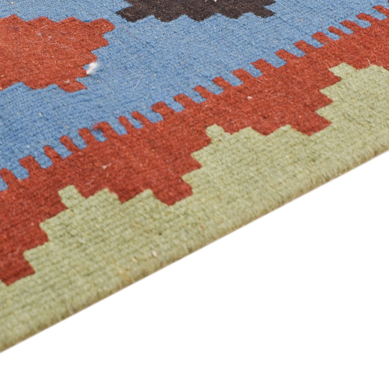 Dywan Kelim - Orientalny - 140 x 103 cm - wielokolorowy