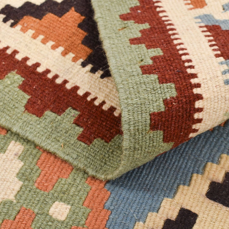 Dywan Kelim - Orientalny - 142 x 100 cm - wielokolorowy