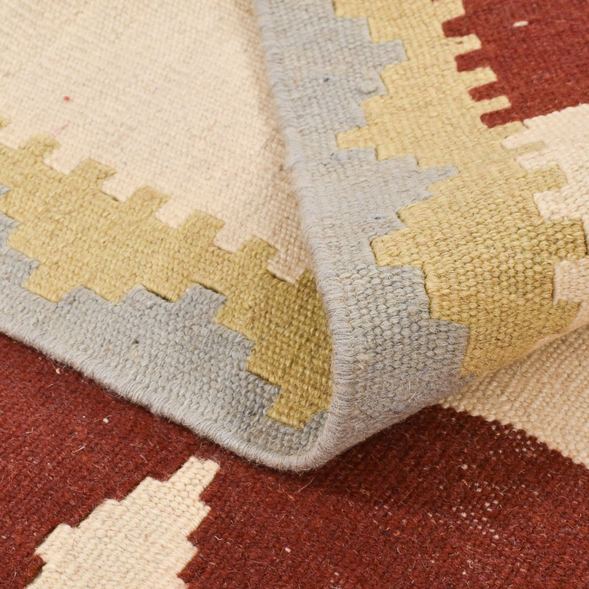 Dywan Kelim - Orientalny - 150 x 106 cm - wielokolorowy