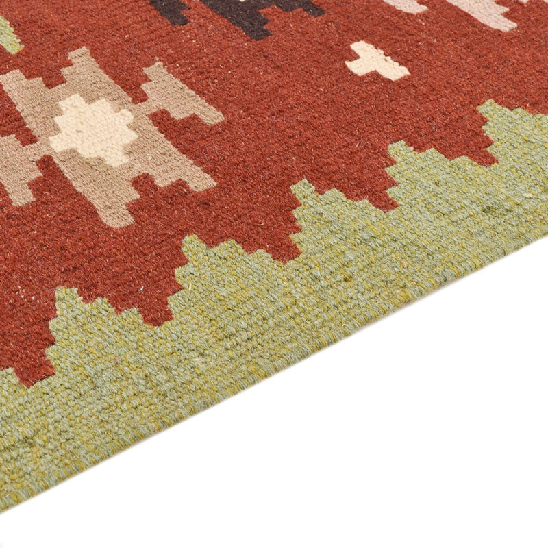 Dywan Kelim - Orientalny - 132 x 97 cm - wielokolorowy