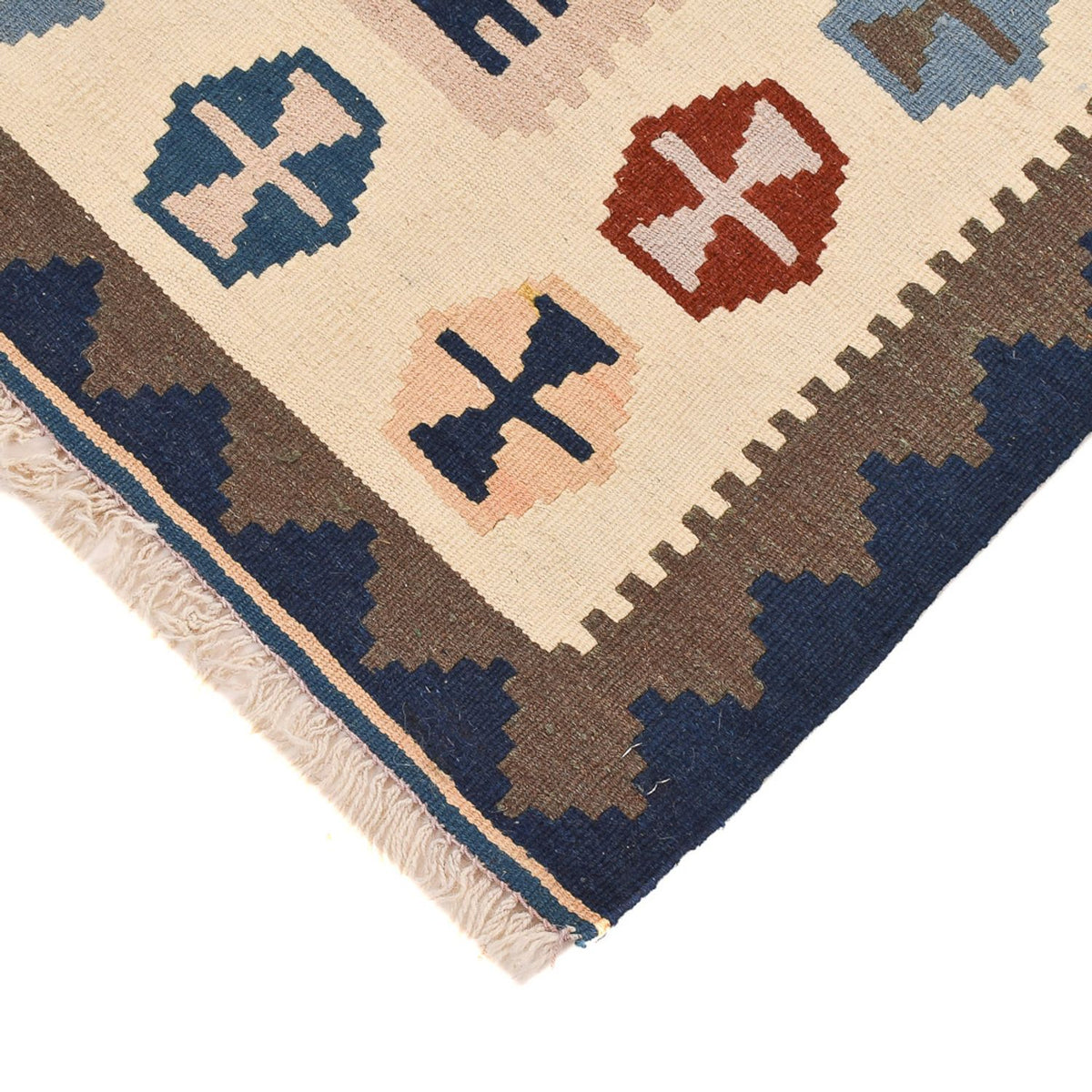 Dywan Kelim - Orientalny - 150 x 98 cm - wielokolorowy