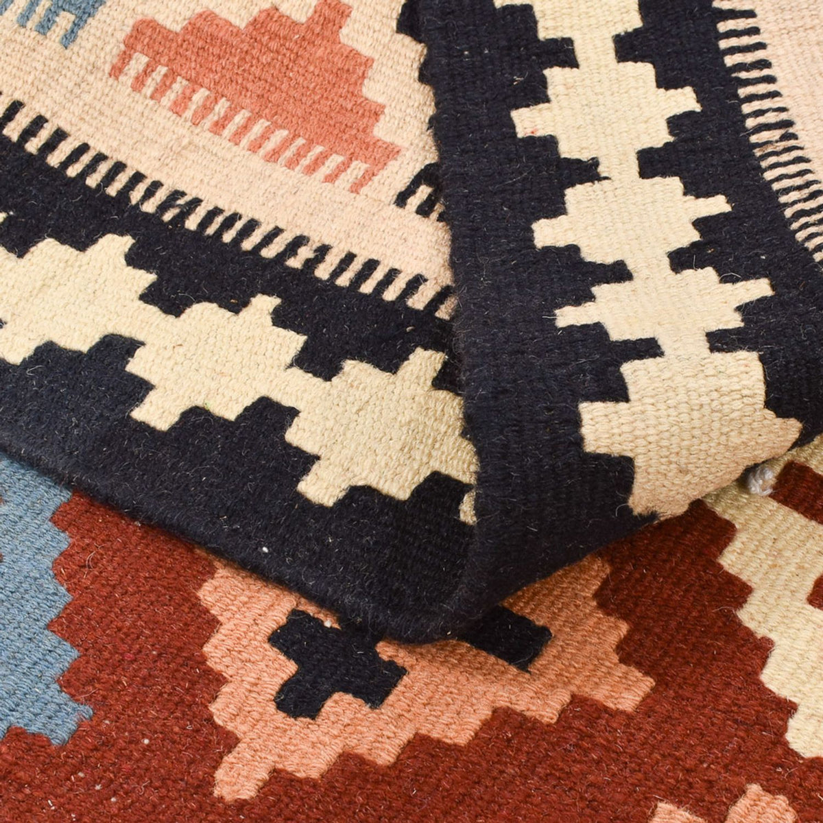 Dywan Kelim - Orientalny - 148 x 106 cm - wielokolorowy