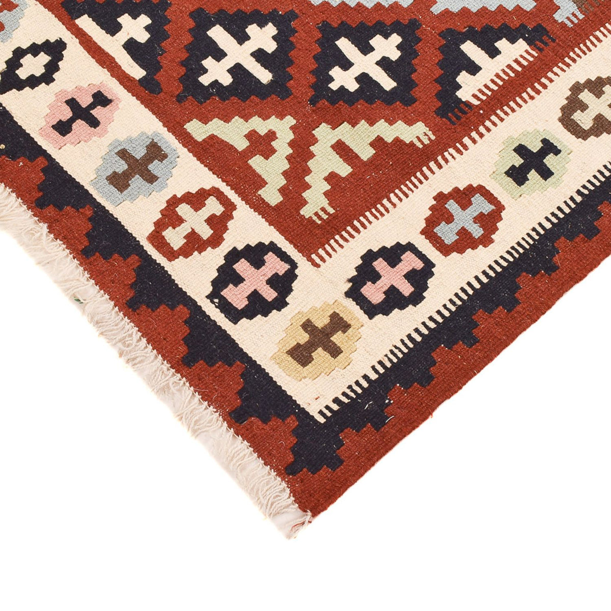 Dywan Kelim - Orientalny - 150 x 104 cm - wielokolorowy