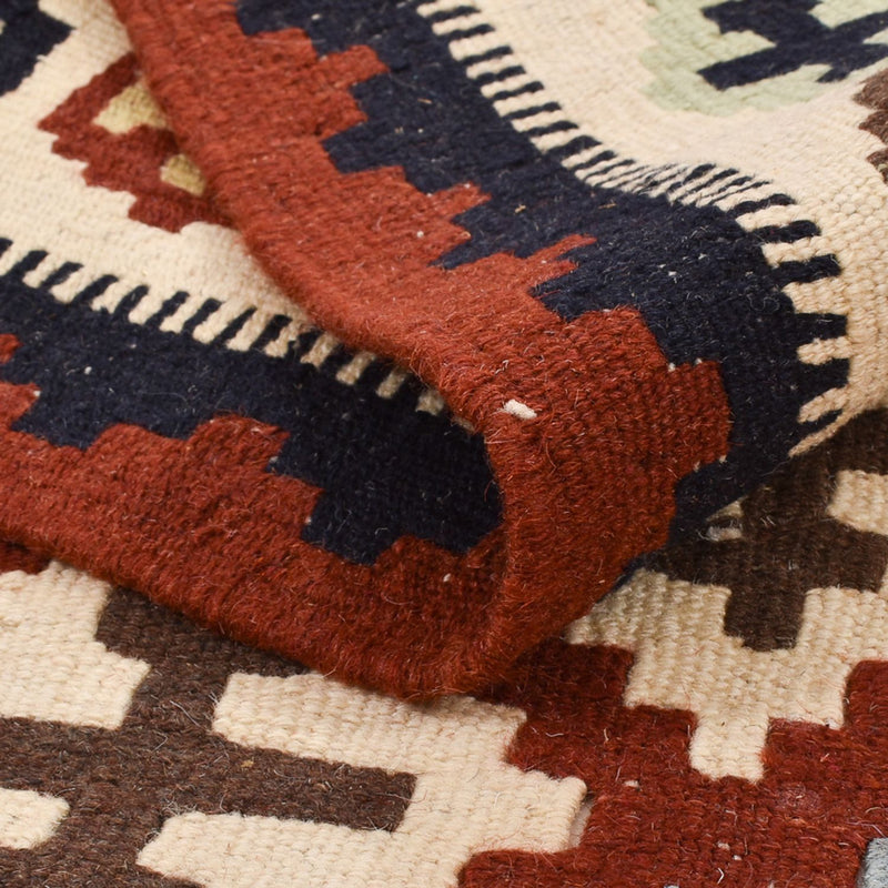 Dywan Kelim - Orientalny - 150 x 104 cm - wielokolorowy