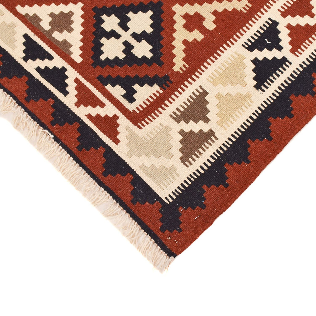 Dywan Kelim - Orientalny - 143 x 102 cm - wielokolorowy