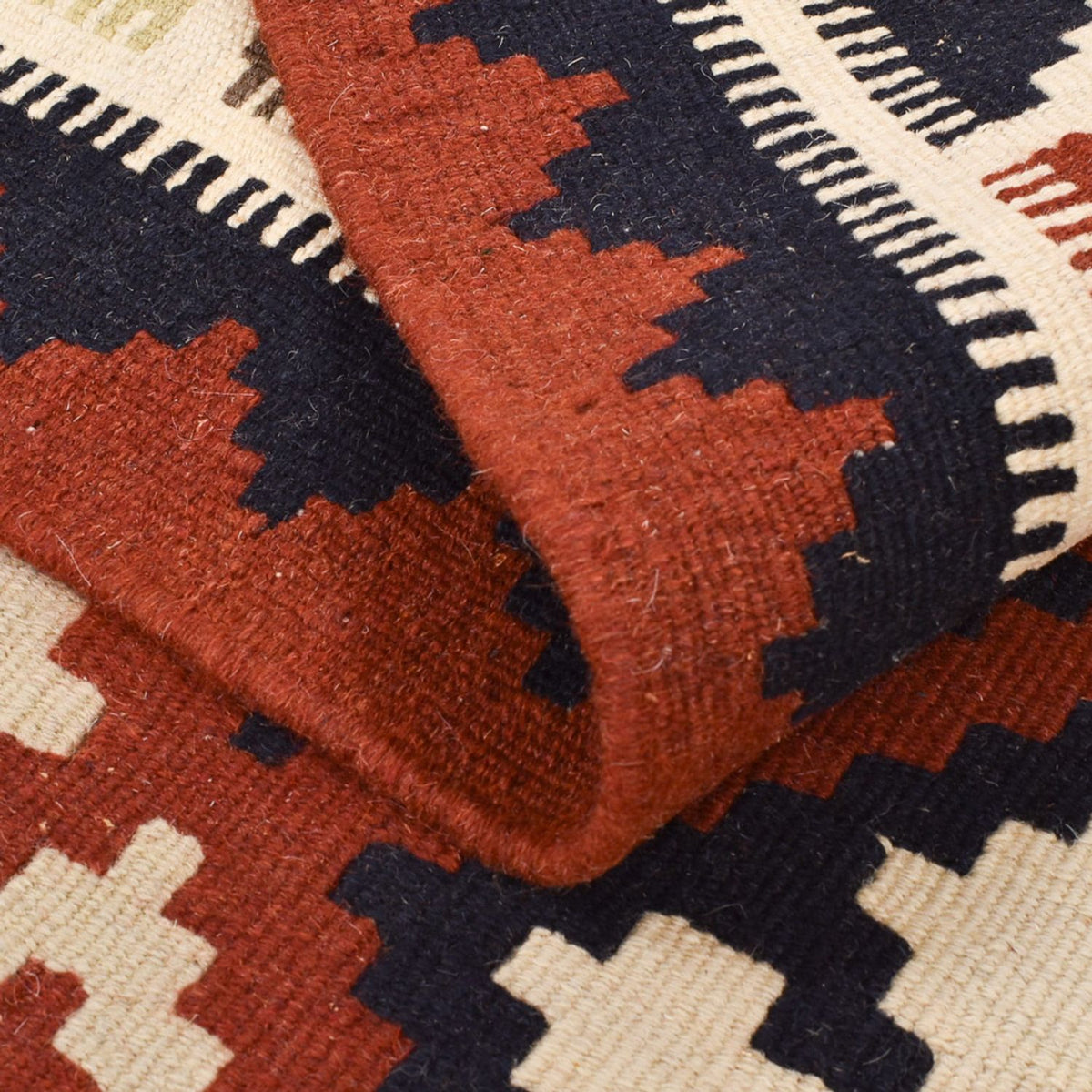 Dywan Kelim - Orientalny - 143 x 102 cm - wielokolorowy