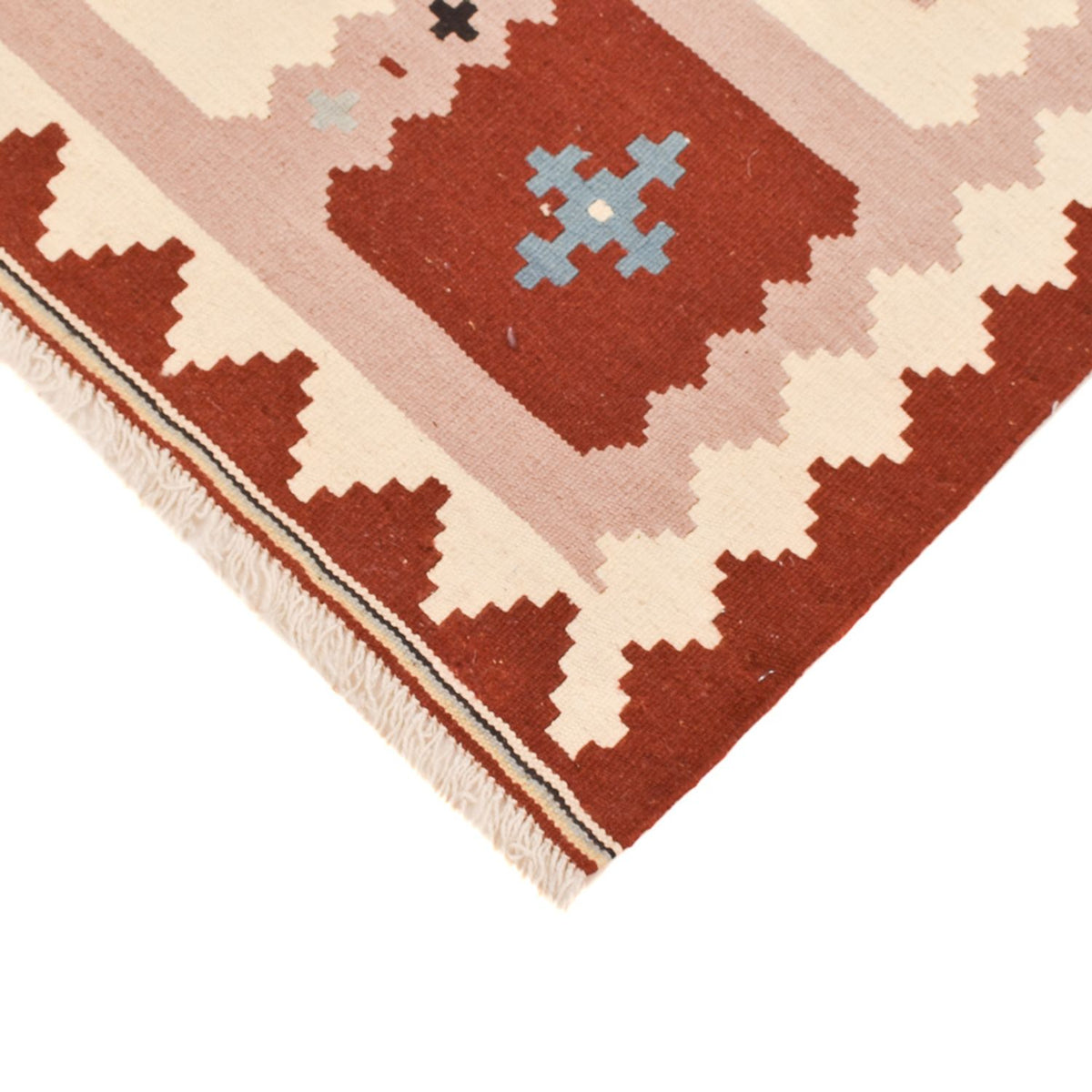 Dywan Kelim - Orientalny - 147 x 103 cm - wielokolorowy