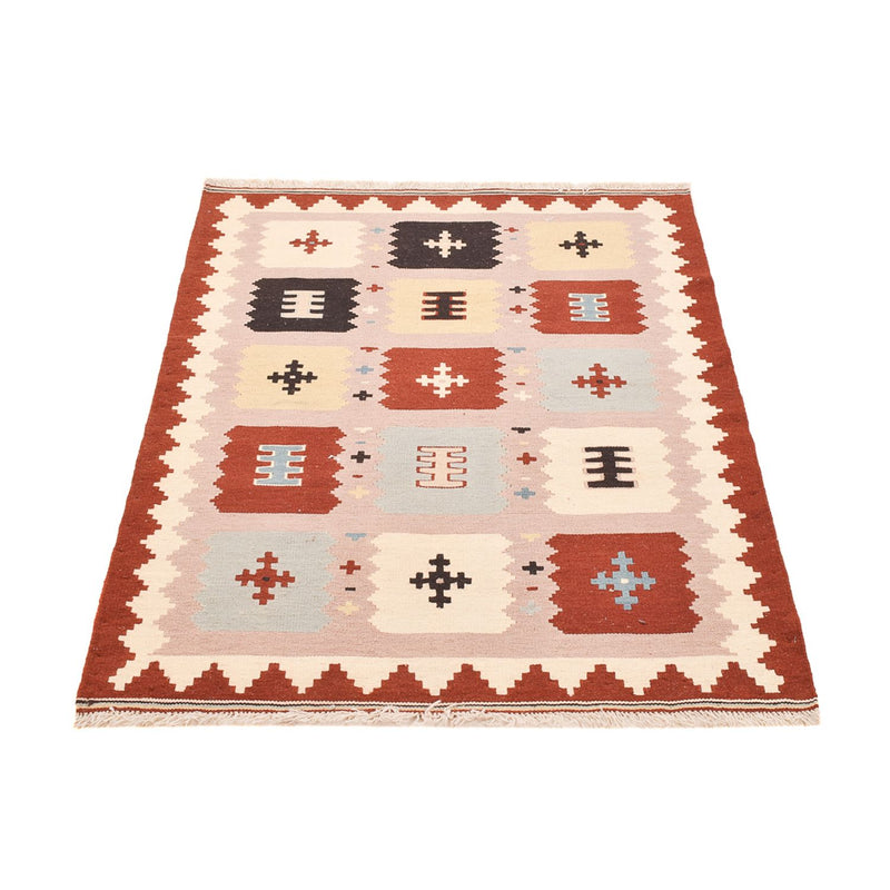 Dywan Kelim - Orientalny - 147 x 103 cm - wielokolorowy