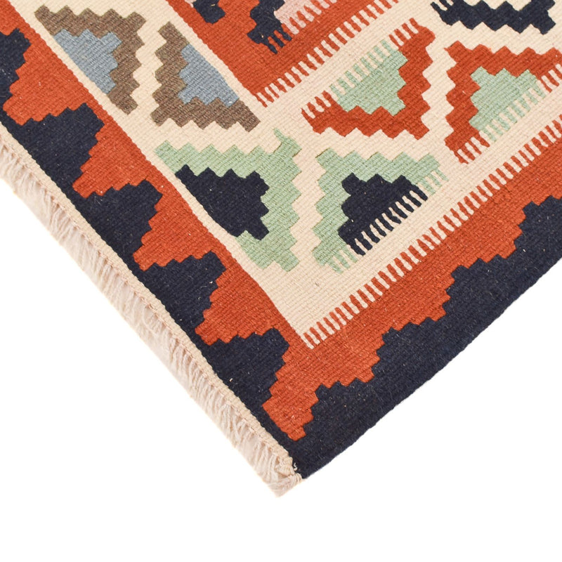 Dywan Kelim - Orientalny - 142 x 107 cm - wielokolorowy