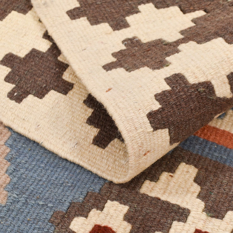 Dywan Kelim - Orientalny - 146 x 98 cm - wielokolorowy