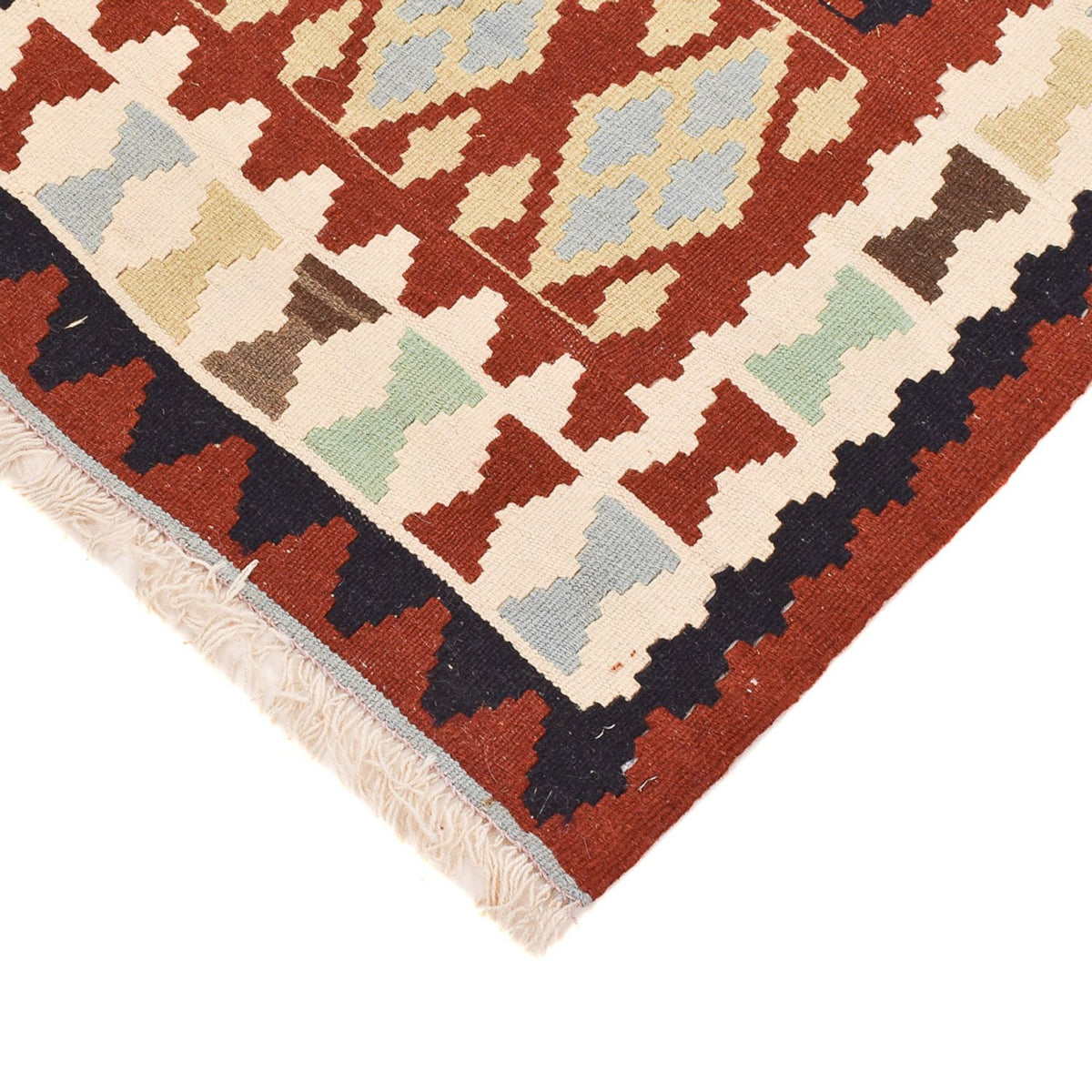 Dywan Kelim - Orientalny - 144 x 103 cm - wielokolorowy