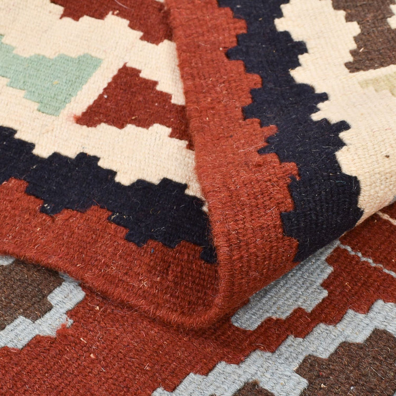 Dywan Kelim - Orientalny - 144 x 103 cm - wielokolorowy