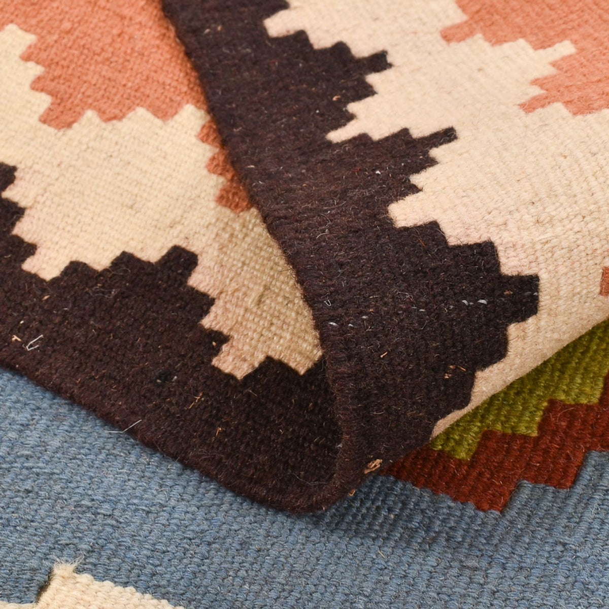 Dywan Kelim - Orientalny - 152 x 104 cm - wielokolorowy