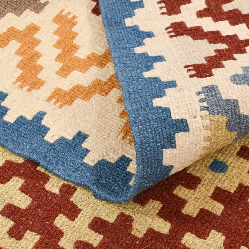 Dywan Kelim - Orientalny - 147 x 98 cm - wielokolorowy