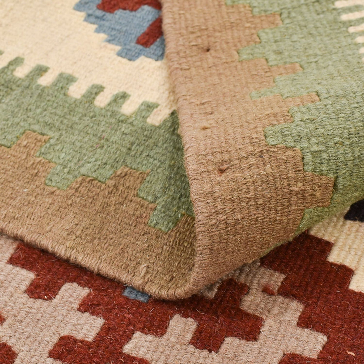 Dywan Kelim - Orientalny - 144 x 108 cm - wielokolorowy