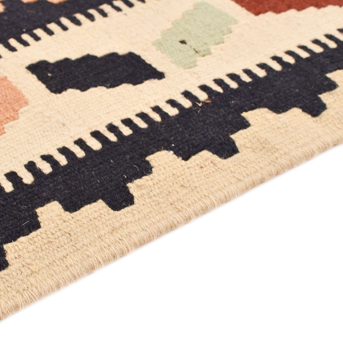 Dywan Kelim - Orientalny - 150 x 103 cm - wielokolorowy