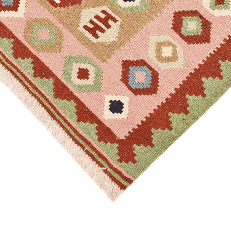 Dywan Kelim - Orientalny - 138 x 110 cm - wielokolorowy