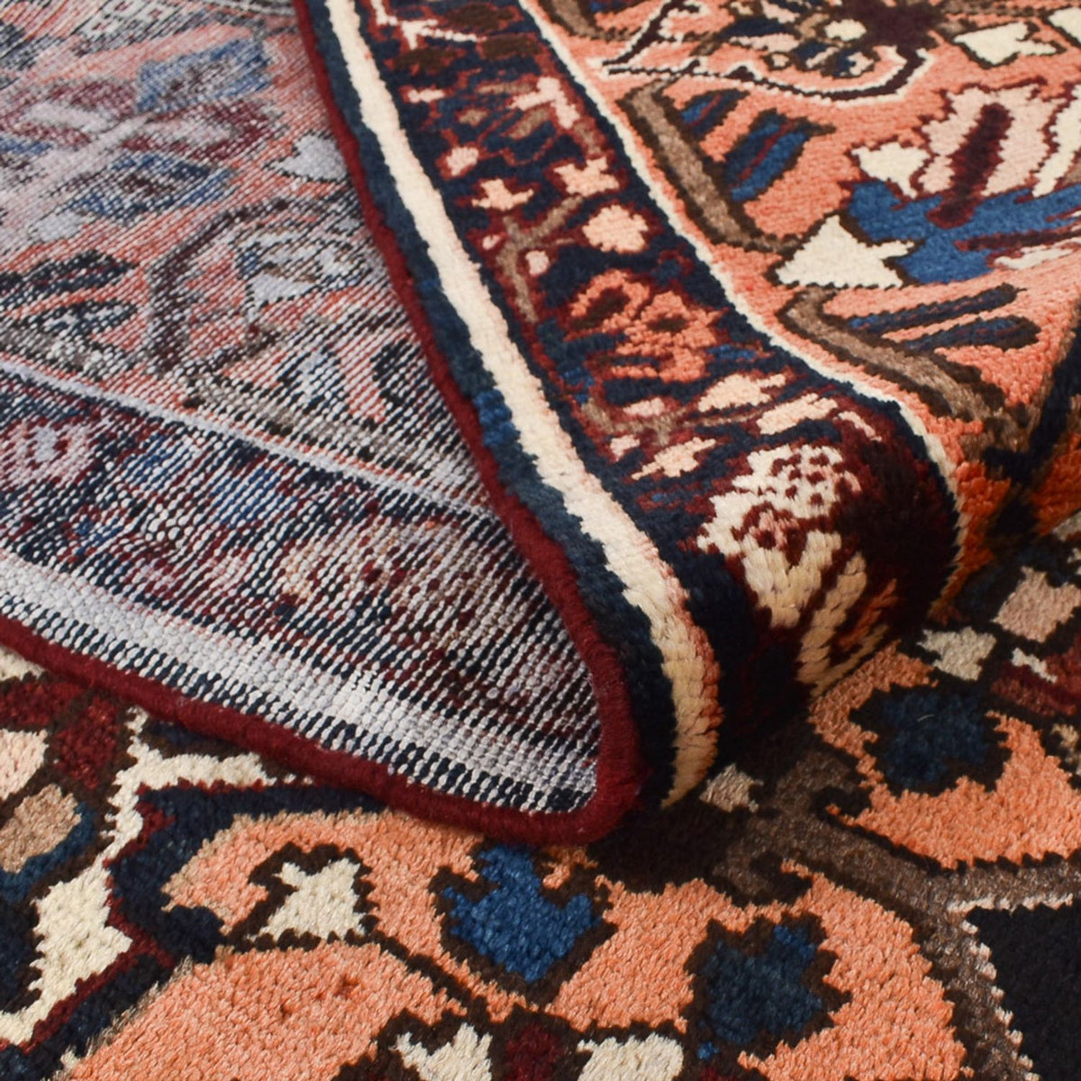 Perski dywan - Nomadyczny - 375 x 310 cm - czerwony