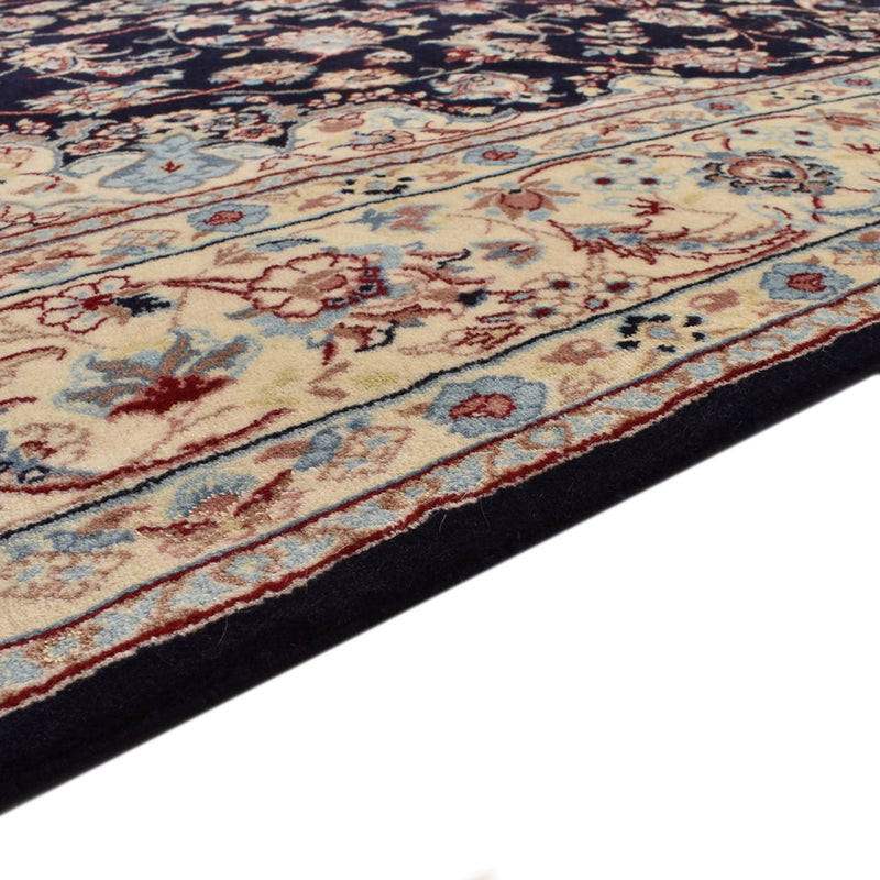 Dywan perski - Nain - Królewski - 317 x 200 cm - ciemnoniebieski