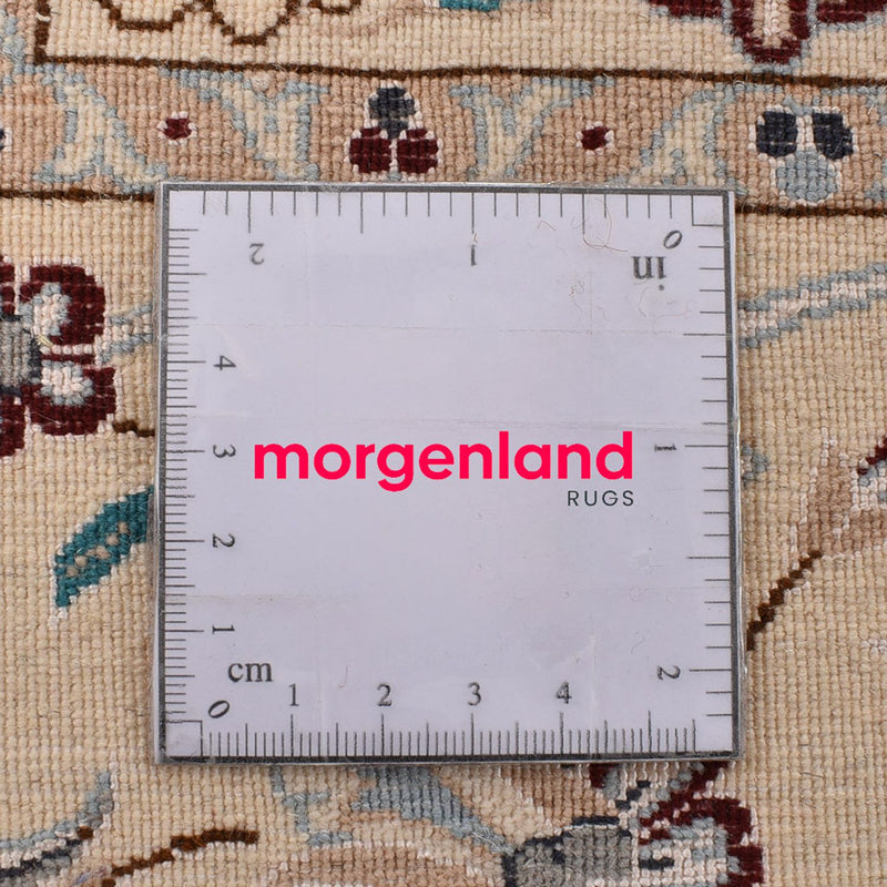 Dywan perski - Nain - Premium - 296 x 215 cm - kremowy