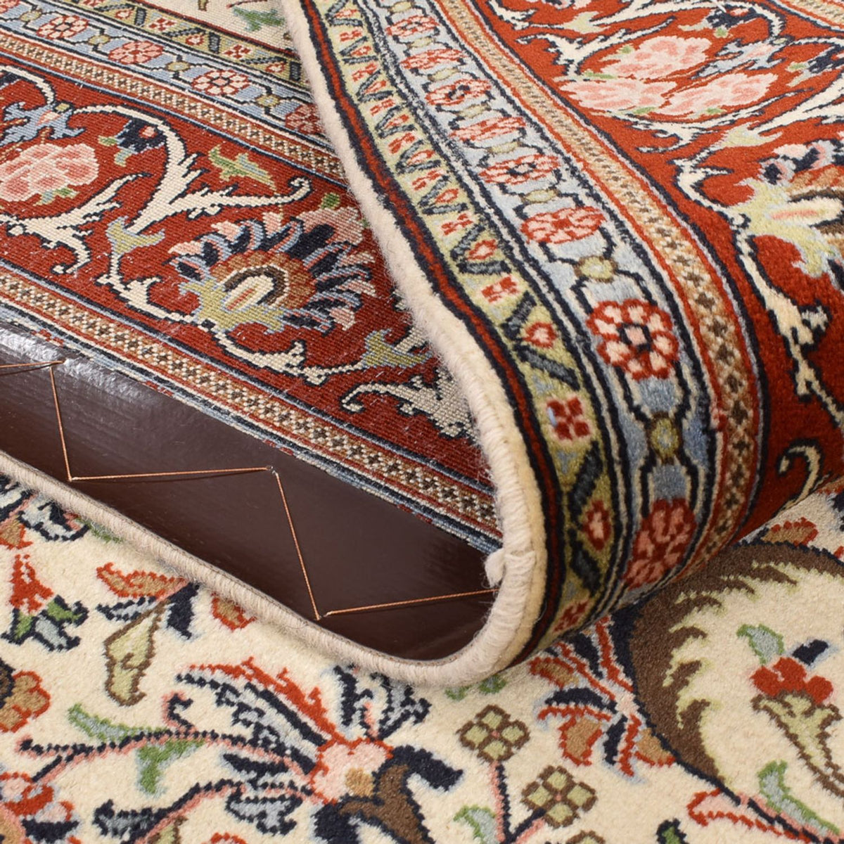 Dywan perski - Bijar - 224 x 143 cm - piaskowy