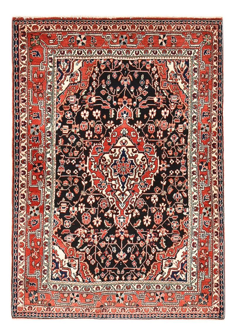 Perski dywan - Nomadyczny - 160 x 111 cm - ciemnoniebieski