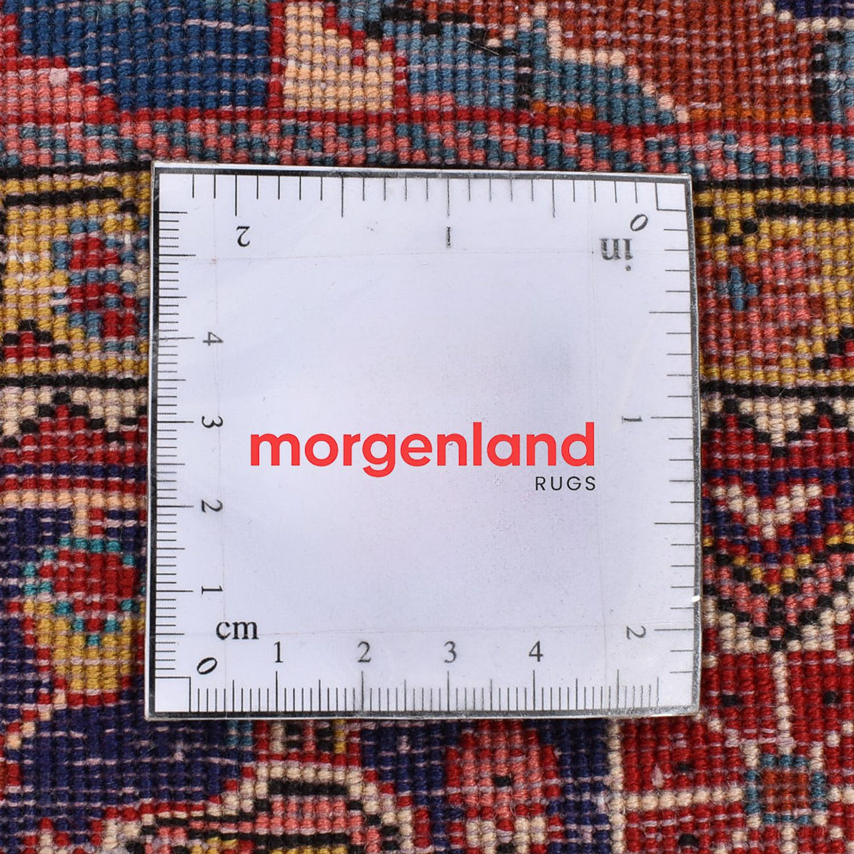 Perski dywan - Nomadyczny - 149 x 110 cm - czerwony