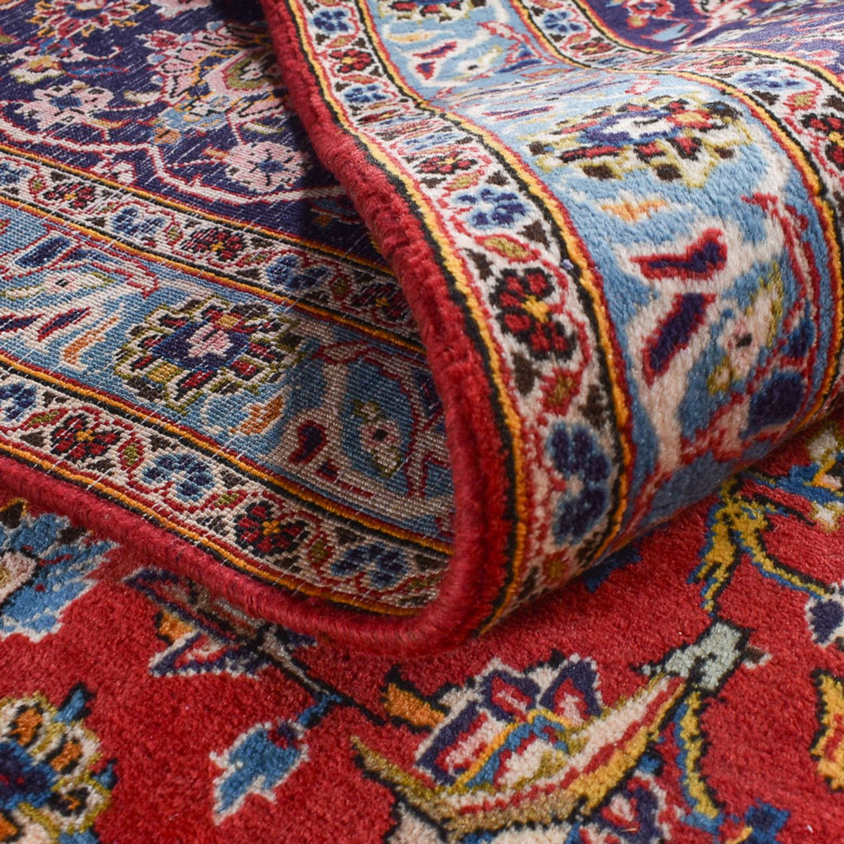 Dywan perski - Keshan - 450 x 300 cm - czerwony