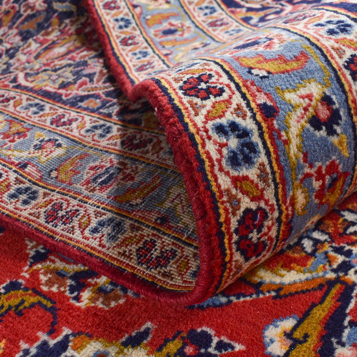 Dywan perski - Keshan - 487 x 300 cm - czerwony