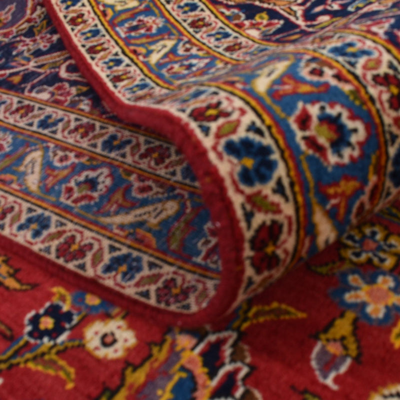 Dywan perski - Keshan - 396 x 301 cm - czerwony