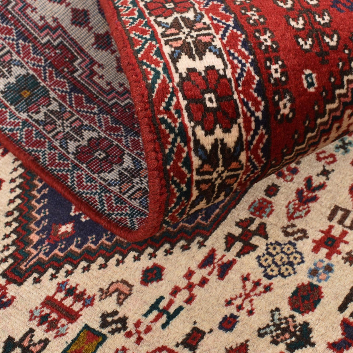 Biegacz Perski dywan - Nomadyczny - 290 x 85 cm - kremowy