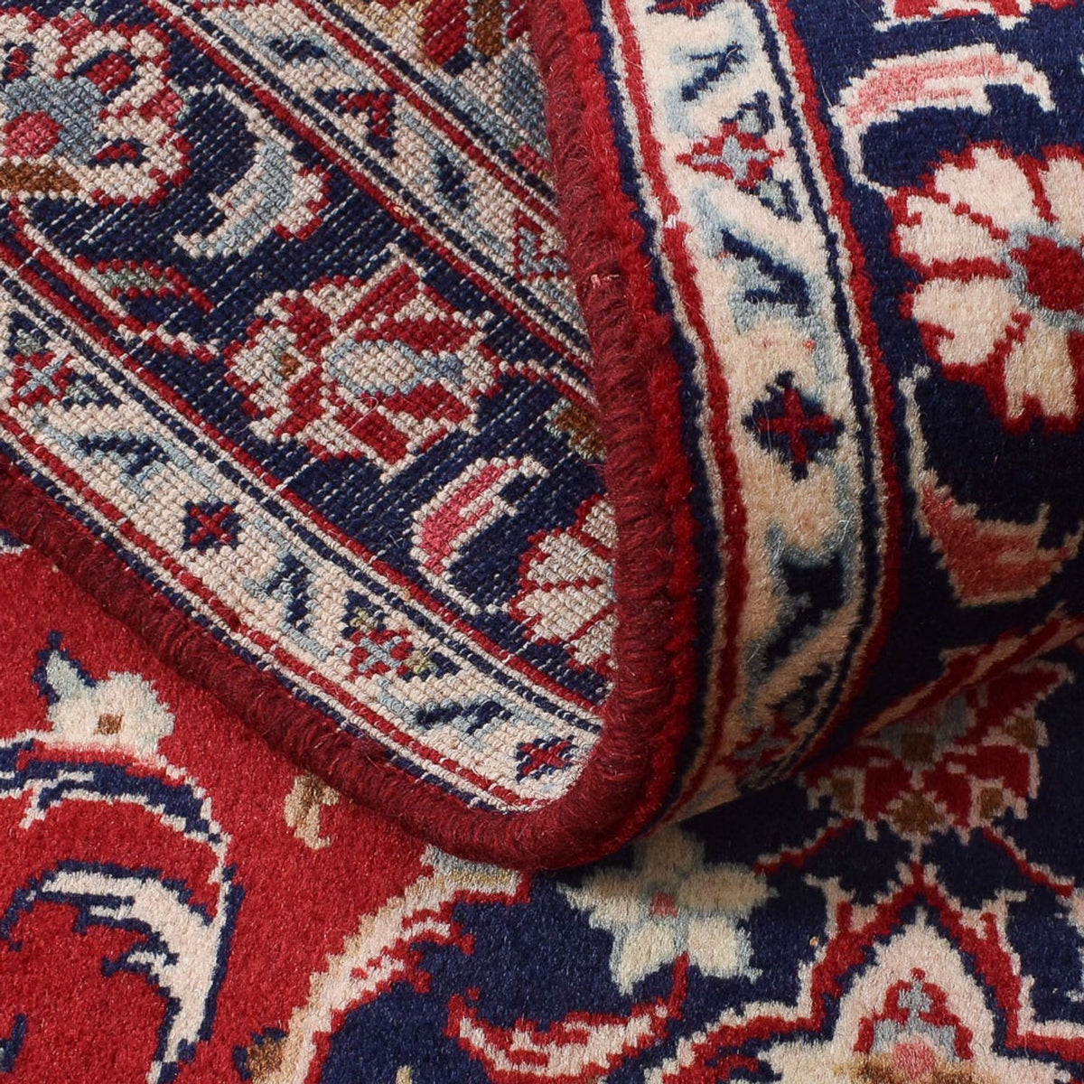 Biegacz Dywan perski - Keshan - 300 x 80 cm - czerwony