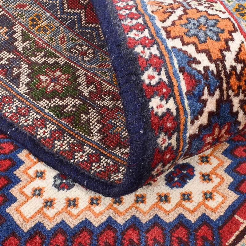 Perski dywan - Nomadyczny - 147 x 97 cm - czerwony