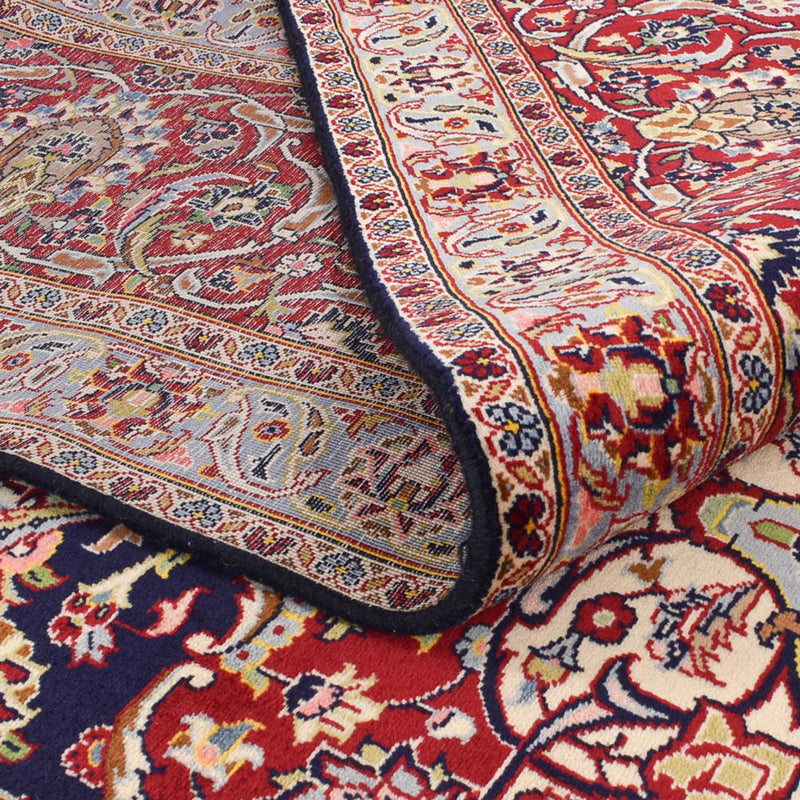 Dywan perski - Keshan - 389 x 302 cm - ciemnoniebieski