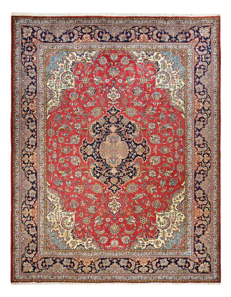 Dywan perski - Tabriz - Królewski - 400 x 307 cm - czerwony