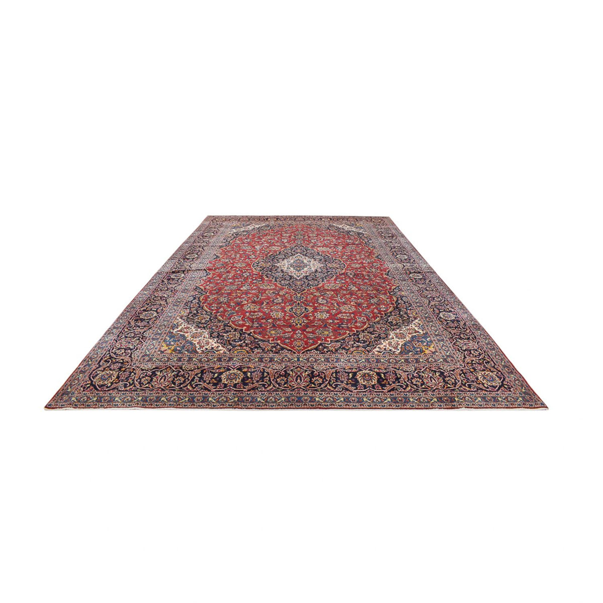 Dywan perski - Keshan - 482 x 295 cm - czerwony