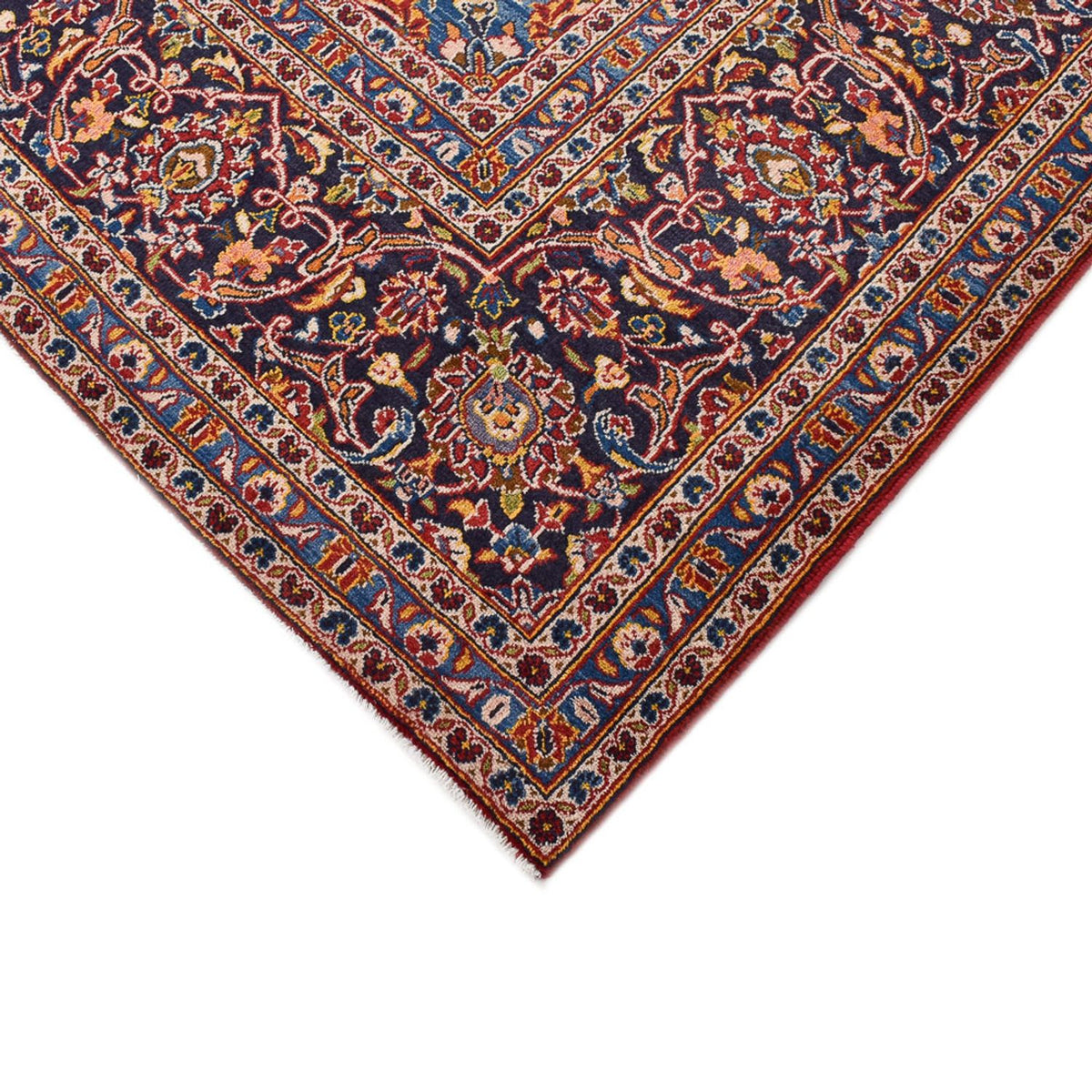 Dywan perski - Keshan - 390 x 294 cm - czerwony