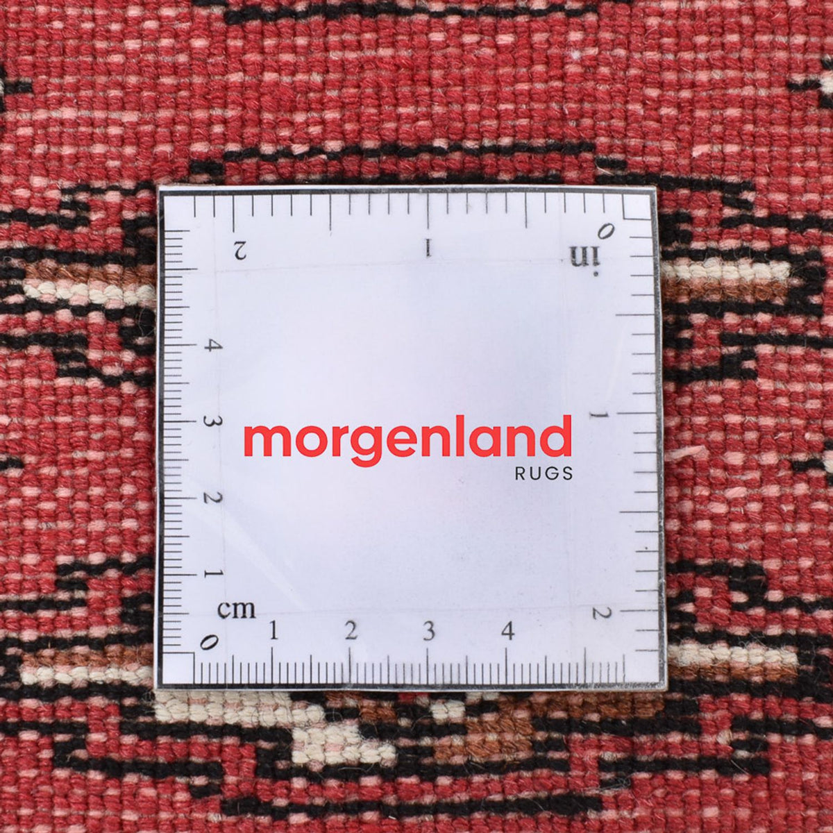 Dywan turkmeński - 135 x 94 cm - czerwony