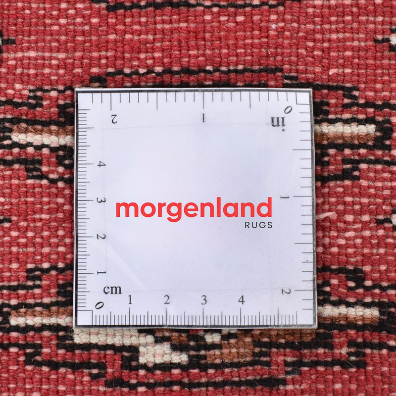 Dywan turkmeński - 135 x 94 cm - czerwony